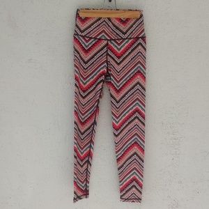 Aerie Leggings colorful Chevron pattern